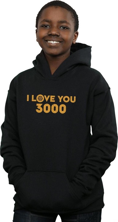 Produktbild Avengers Endgame I Love You 3000 Arc Reactor Kapuzenpullover Jungen (152, 158)