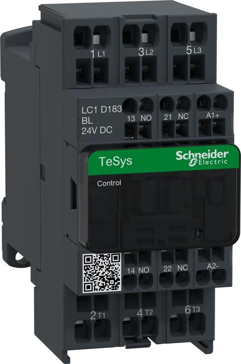 Schneider Electric CONTACTOR 600VAC 18AMP IEC +OPTIONS