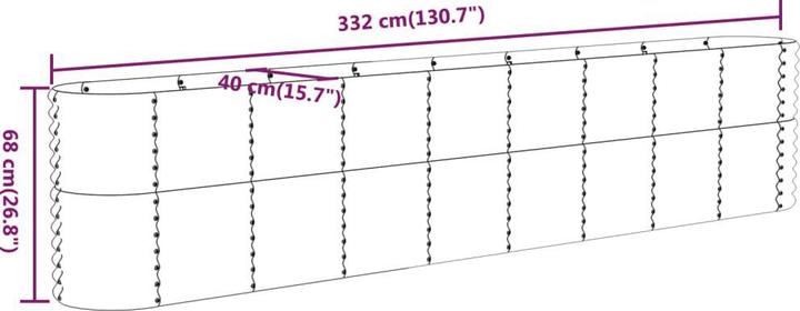 Immagine prodotto vidaXL Hochbeet