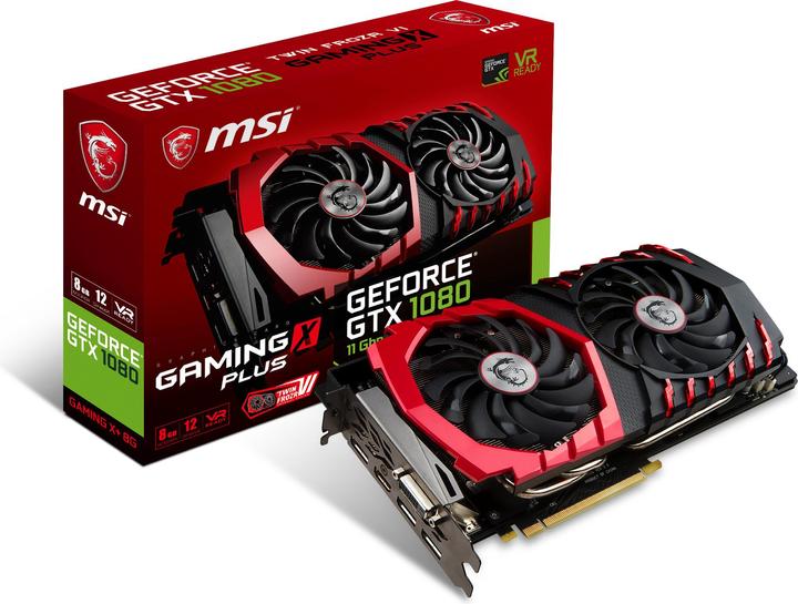 Immagine prodotto MSI GeForce GTX 1080 GAMING X+ 8G (8 GB)