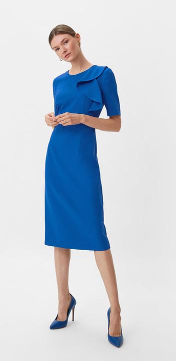 Image du produit Comma Kleid Kleid mit Volant-Detail (34)