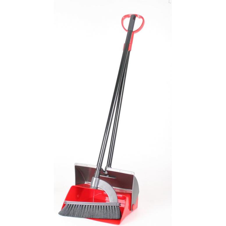 Thumbnail - Rival Langstielige Kehrset, Reinigungsutensil, Rot