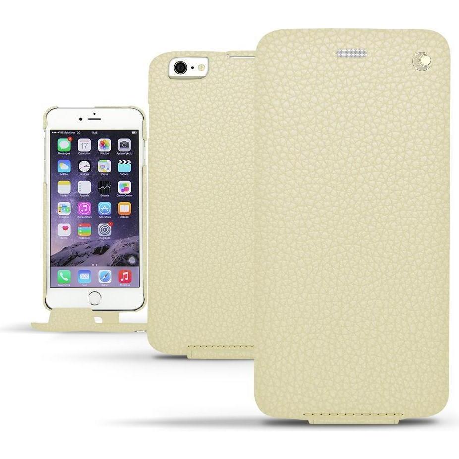 Noreve Lederschutzhülle vertikal (Apple iPhone 6), Smartphone Hülle, Beige