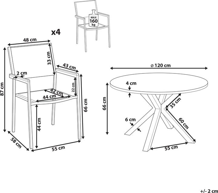 Produktbild Beliani Maletto/Grosseto