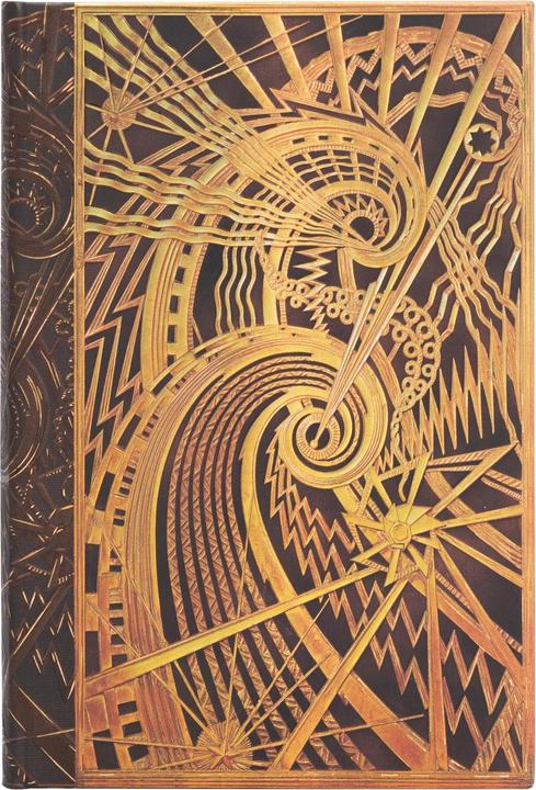Image du produit Paperblanks Carnets de notes cartonnés New York Deco La spirale Chanin Mini Ligné (À rayures, Non contraignant)