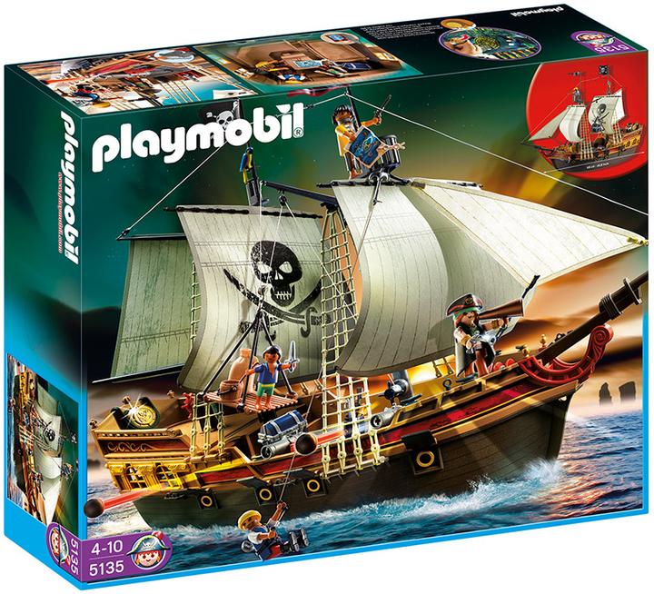 Actual product image Playmobil Pirate ship (5135)