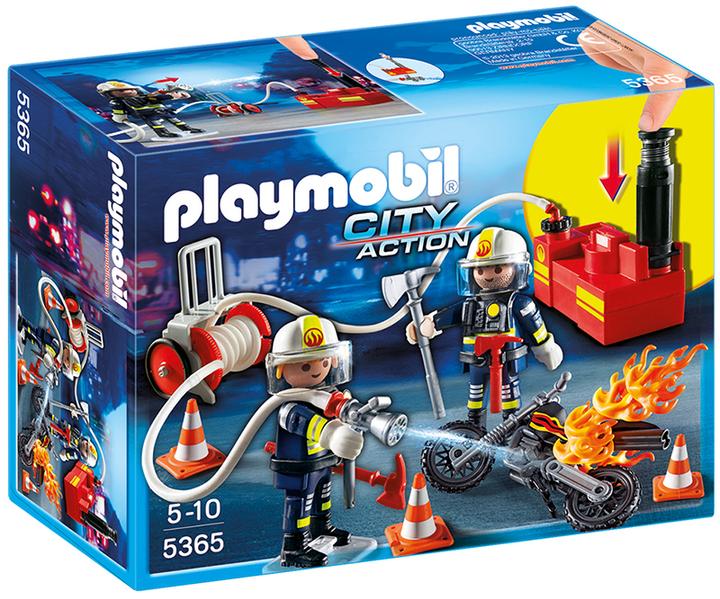 Playmobil Feuerwehrmänner mit Löschpumpe (5365)