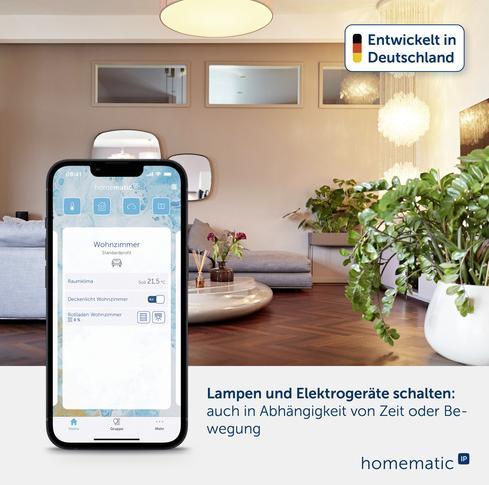 Produktbild Homematic IP Schaltaktor mit Tastereingang (16 A) (Schaltaktor)