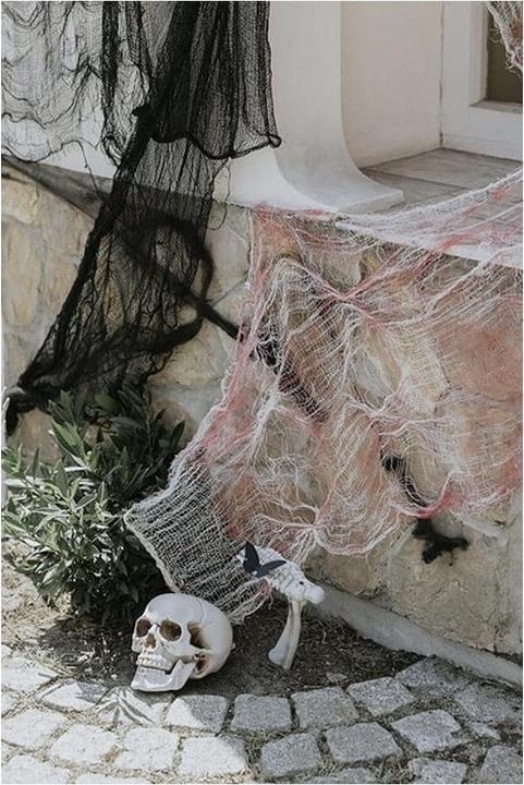 Actual product image Partydeco Halloweenfigur Skelett 5-teilig (1 pcs.)