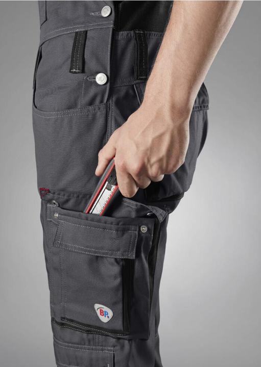 Actual product image BP Dungarees 1804 720, size 56, dark grey/black (56)