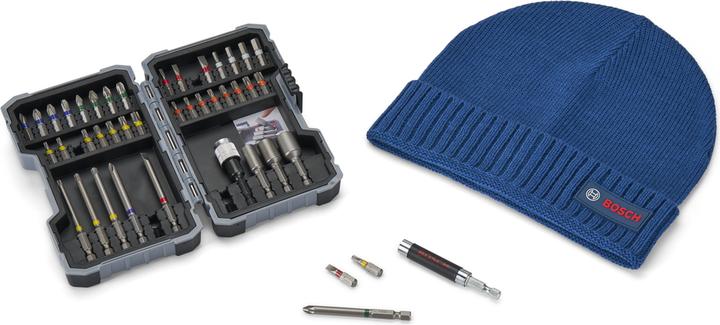 Produktbild DIY Bosch Accessories 0615997658 Bit-Set 43teilig Kreuzschlitz Phillips, Kreuzschlitz Pozidriv, Schlitz