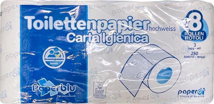 Wepa Toilet paper Satino Prestige, 3-ply, 64 rolls (8 x)