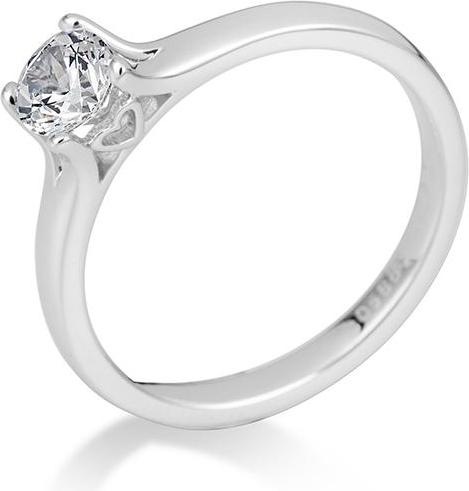Actual product image Breuning 4 prong set from 0.40 ct. (48, 750/18 K Gold)