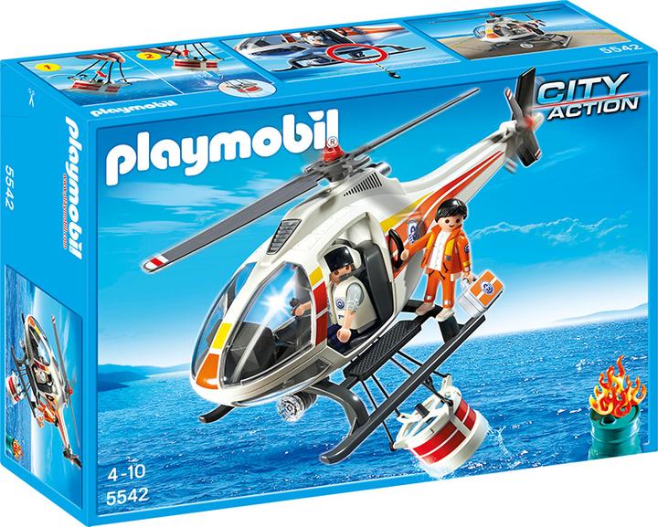 Playmobil Löschhubschrauber (5542, Playmobil City Life)