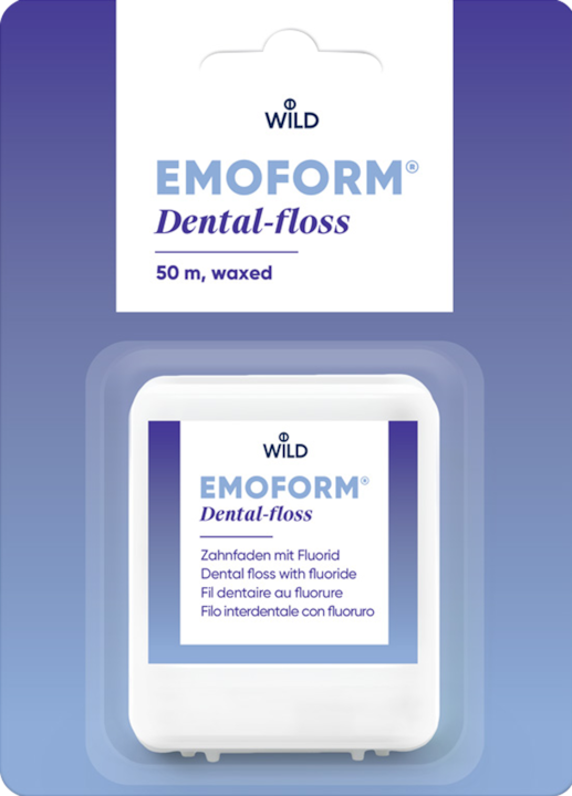 Produktbild Emoform Zahnfaden ewachst (50 m)