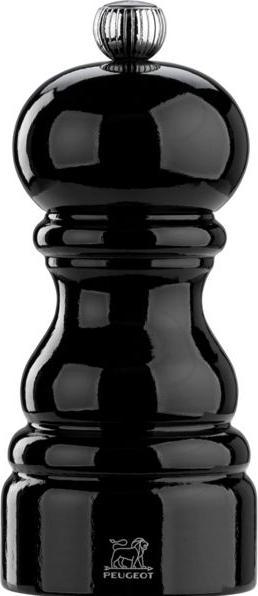 Actual product image Peugeot Paris pepper mill 12 cm beech wood black lacquered (Pepper)