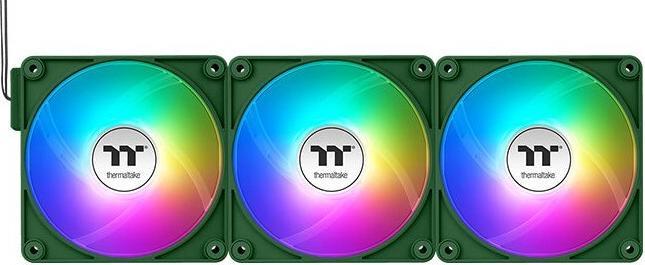 Image du produit Thermaltake TT CT140 EX ARGB Sync PC Cooling Fan 3 Pack Racing Green (140 mm, 3 x)