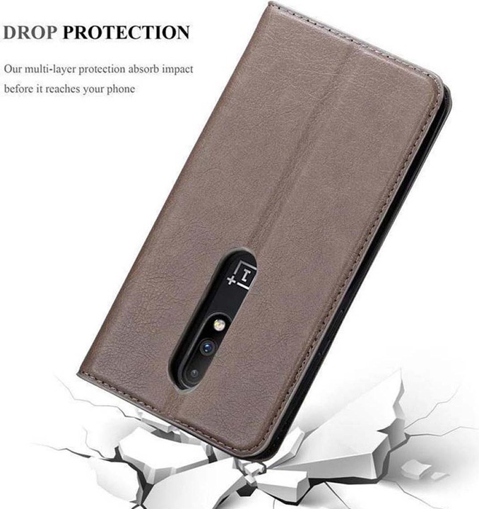 Produktbild Cadorabo Book Invisible Magnet Cover (OnePlus 7)