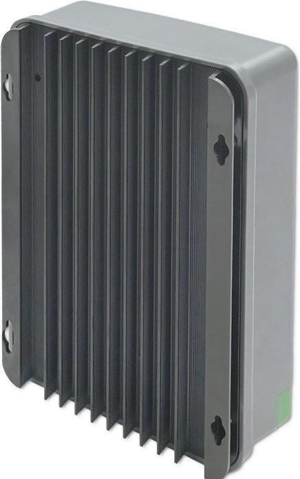 Actual product image Qoltec Solar MPPT charge controller with temperature sensor 20A |12V/24V | LCD display | 2 x USB