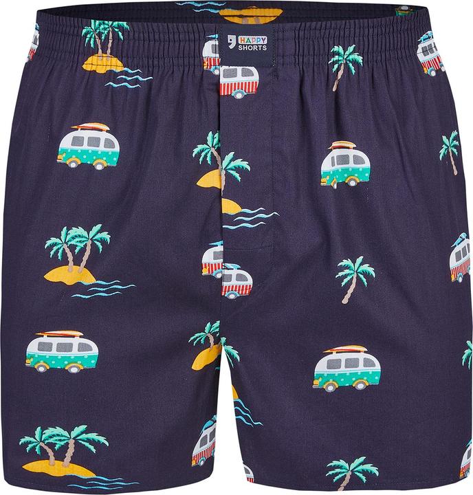 Produktbild Happy shorts Boxer Motiv Mix (XL, 8er Pack)
