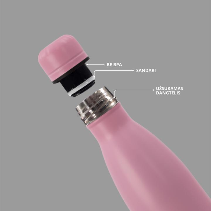 Actual product image Domoletti WATER BOTTLE RH503-500 PINK (0.50 l)