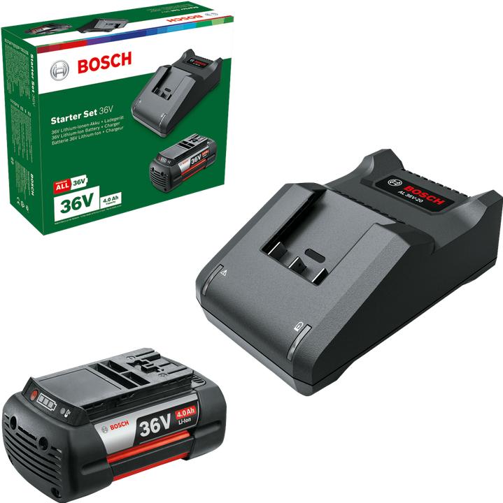 Produktbild Bosch Home & Garden Starter-Set GBA 36V (1x4,0Ah) + AL 36V-20 (36 V)