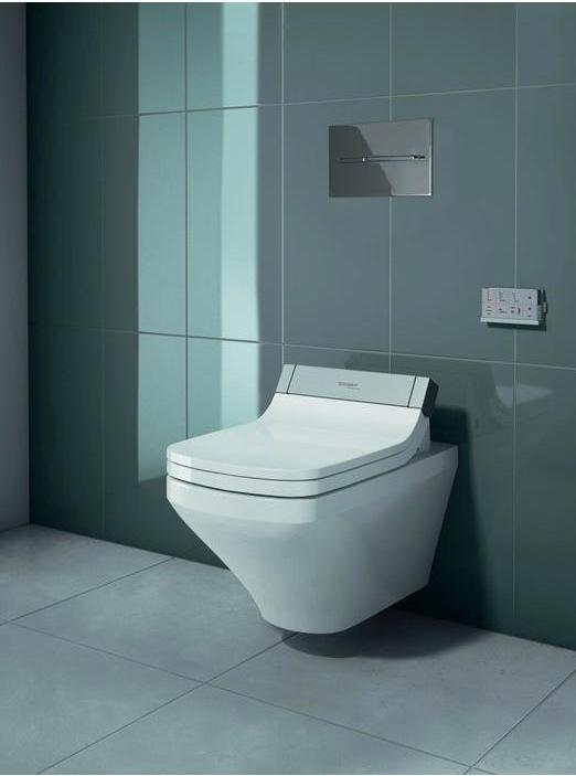 Produktbild Duravit Wand-WC DURASTYLE tief, 370x620mm, SensoWash weiss