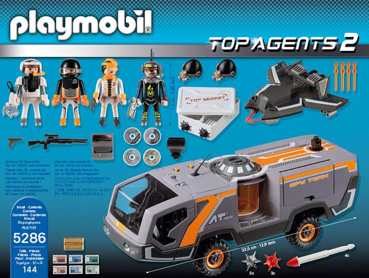 Actual product image Playmobil Spy Team Commander Truck (5286)