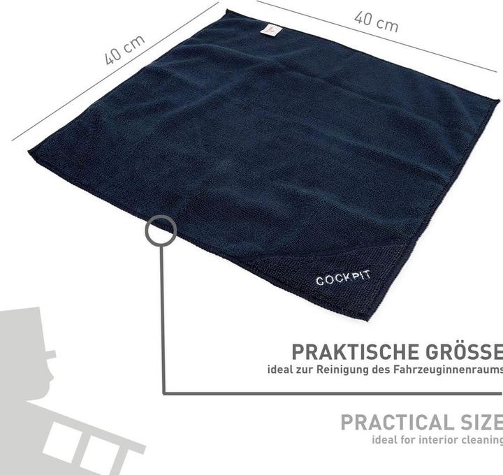Actual product image Nigrin microfiber cloth