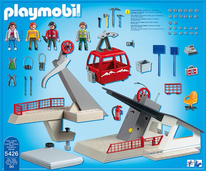 Produktbild Playmobil Seilbahn mit Bergstation (5426)