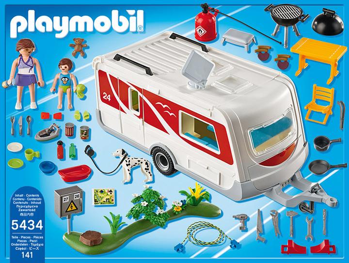 Produktbild Playmobil Familien-Caravan (5434)