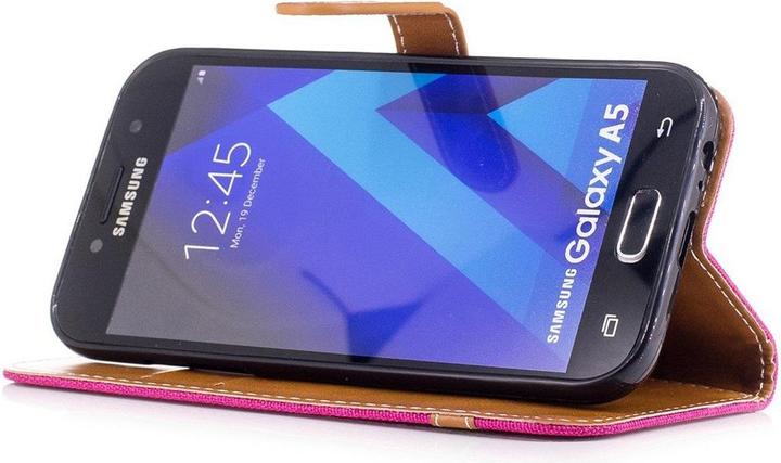 Produktbild König Design Hülle Handy Schutz für Samsung Galaxy A5 (2017) Case Cover Tasche Wallet Etui (Samsung Galaxy A5 (2017))