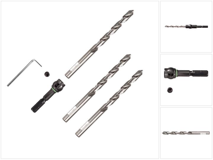 Actual product image Festool Twist Drill HSS D 5.5/57 CE/M Set (5.5 millimetres)