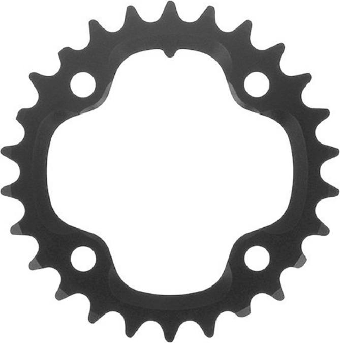 Actual product image Truvativ MTB/DH 2-speed 24 teeth, bolt circle aluminum, sc (24)