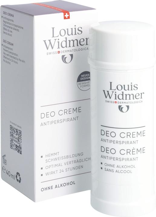 Actual product image Widmer Louis Deo Creme Antiperspirant parfumiert 40 ml (Crème, 40 ml)
