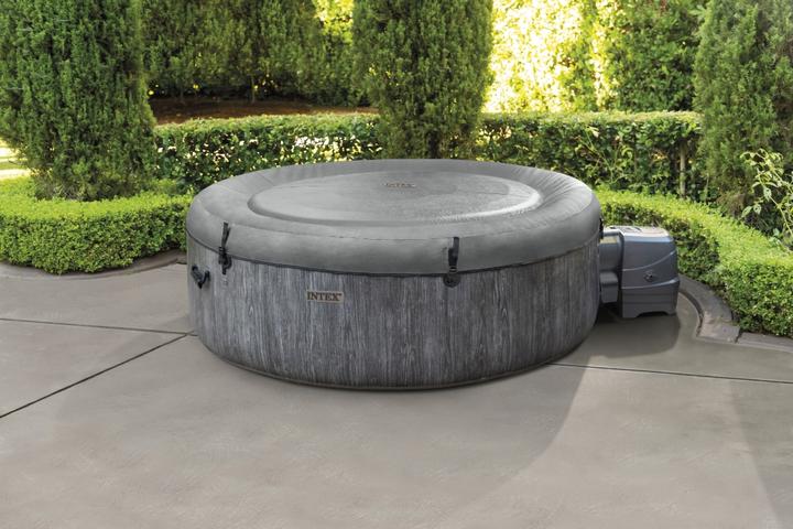 Actual product image Intex 6-Person Greywood Deluxe Round Bubble Spa Set (6 Persons)