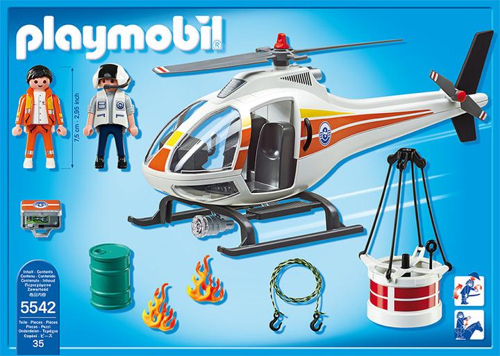 Produktbild Playmobil Löschhubschrauber (5542, Playmobil City Life)
