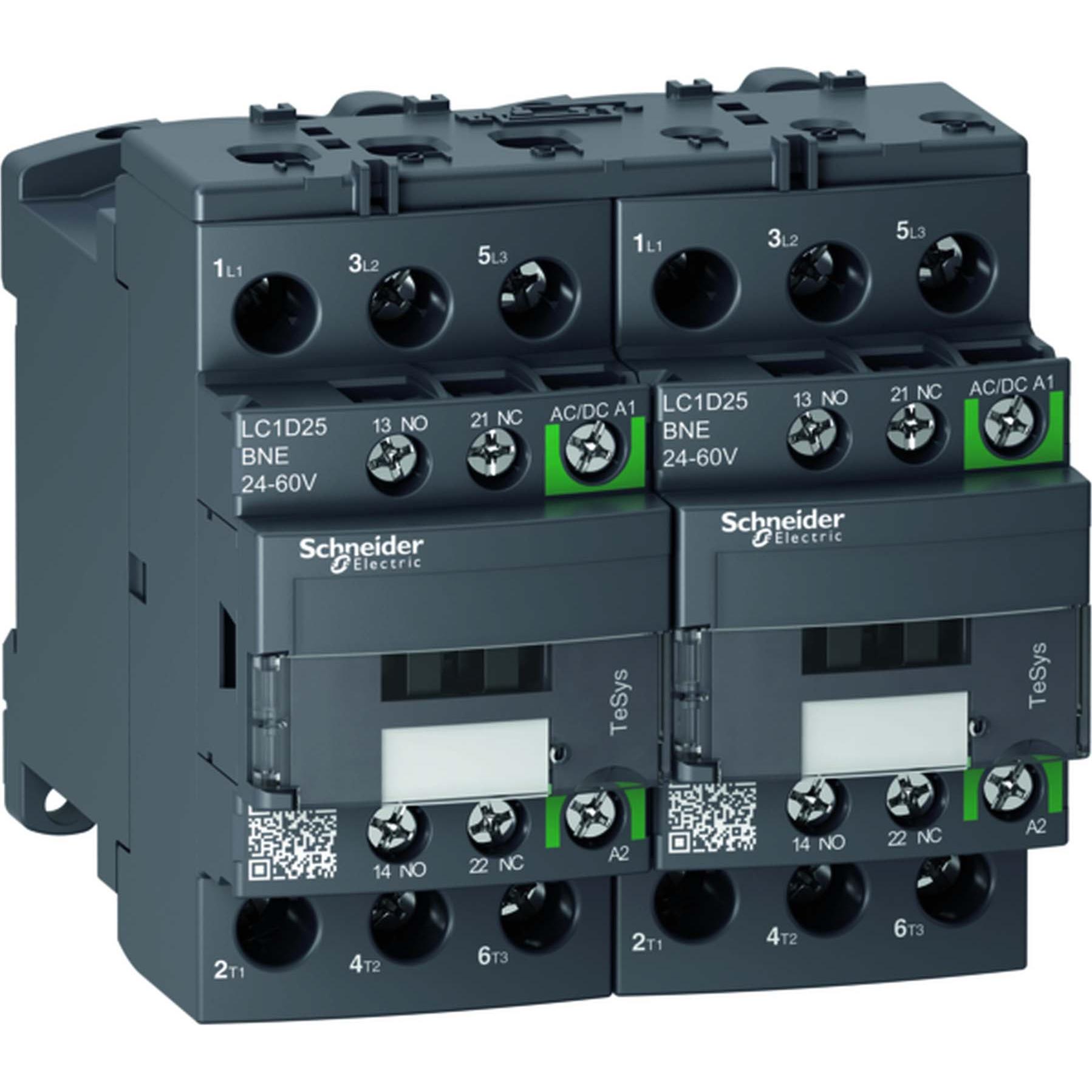 Schneider Electric Contactor 32A 3P AC3 24-60V ACDC coil, Automatisierung