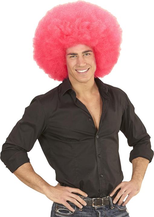 Image du produit Widmann Perruque rose - Perruque de Mardi Gras