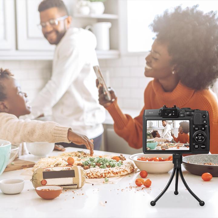 Immagine prodotto LogiLink Mini treppiede portatile, flessibile, max. 1 kg