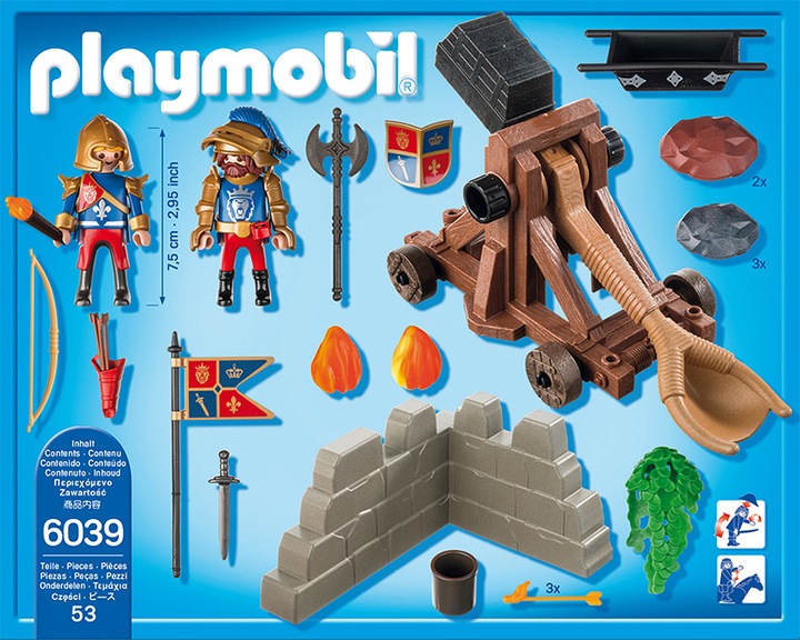 Produktbild Playmobil Angriffskatapult der Löwenritter (6039)