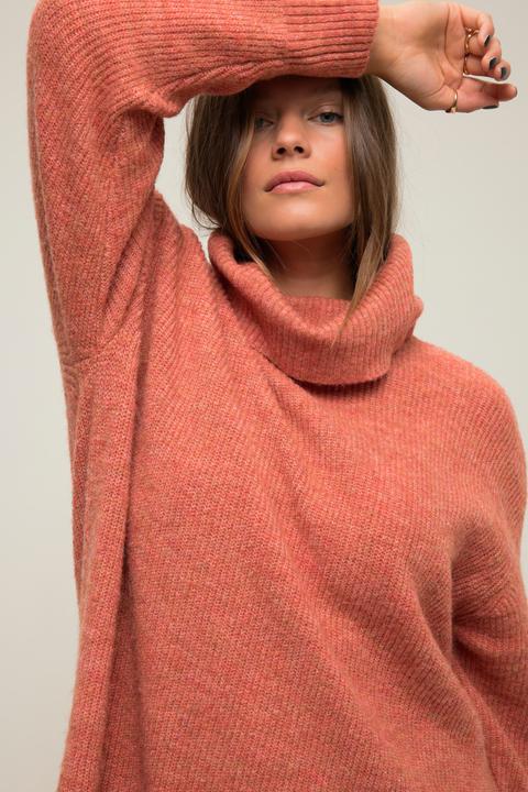 Image du produit Studio Untold Robe oversize en maille, longueur mini, col roulé, manches longues (46, 48)
