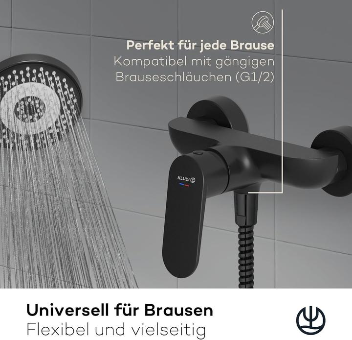 Produktbild Kludi X1 Duscharmatur Aufputz, Brause-Einhandmischer