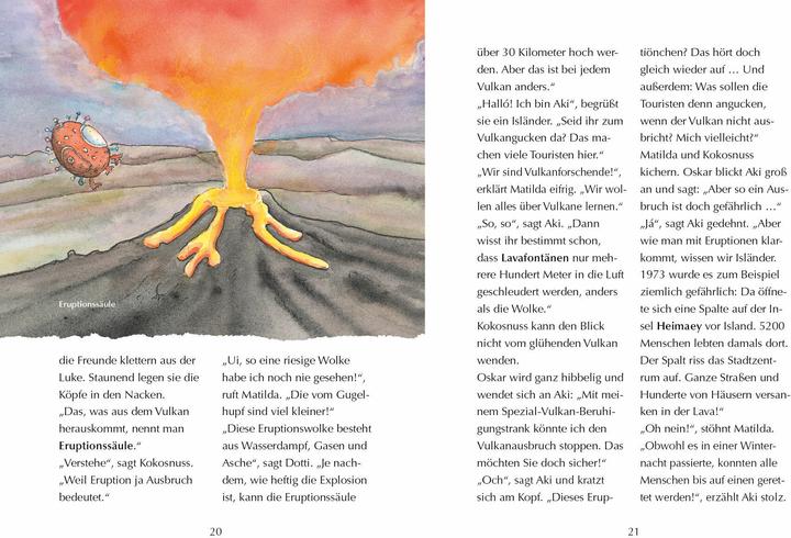 Produktbild Alles klar! Der kleine Drache Kokosnuss erforscht die Vulkane (Deutsch, Ingo Siegner, 2024)