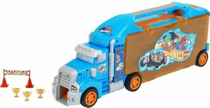 Produktbild Theo Klein Hot Wheels - LKW Sammelkoffer, blau-orange