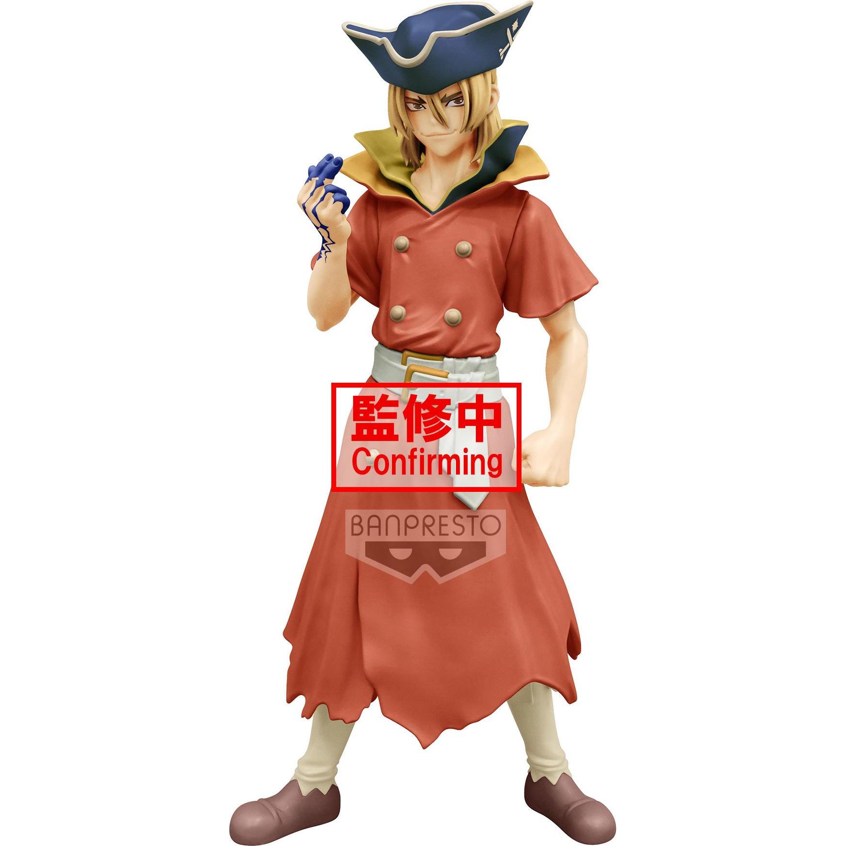 Banpresto Dr Stone - Figure Stone World : Ryusui Nanami (A) 18cm