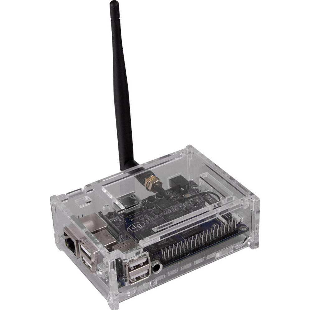 Thumbnail - Banana PI Gehäuse BananaPIM2-Case1, Entwicklungsboard Zubehör, Transparent