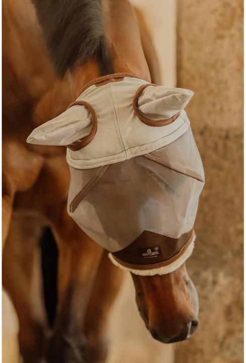 Produktbild Kentucky Horsewear Hautfreundliche Fliegenmaske mit Ohren für Pferde