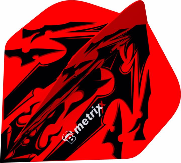 Produktbild Bull's Metrixx Flights Magma Der Magma Flight ist ein 150 Micron Metrixx Flight in Standard A-Shape. Auf...