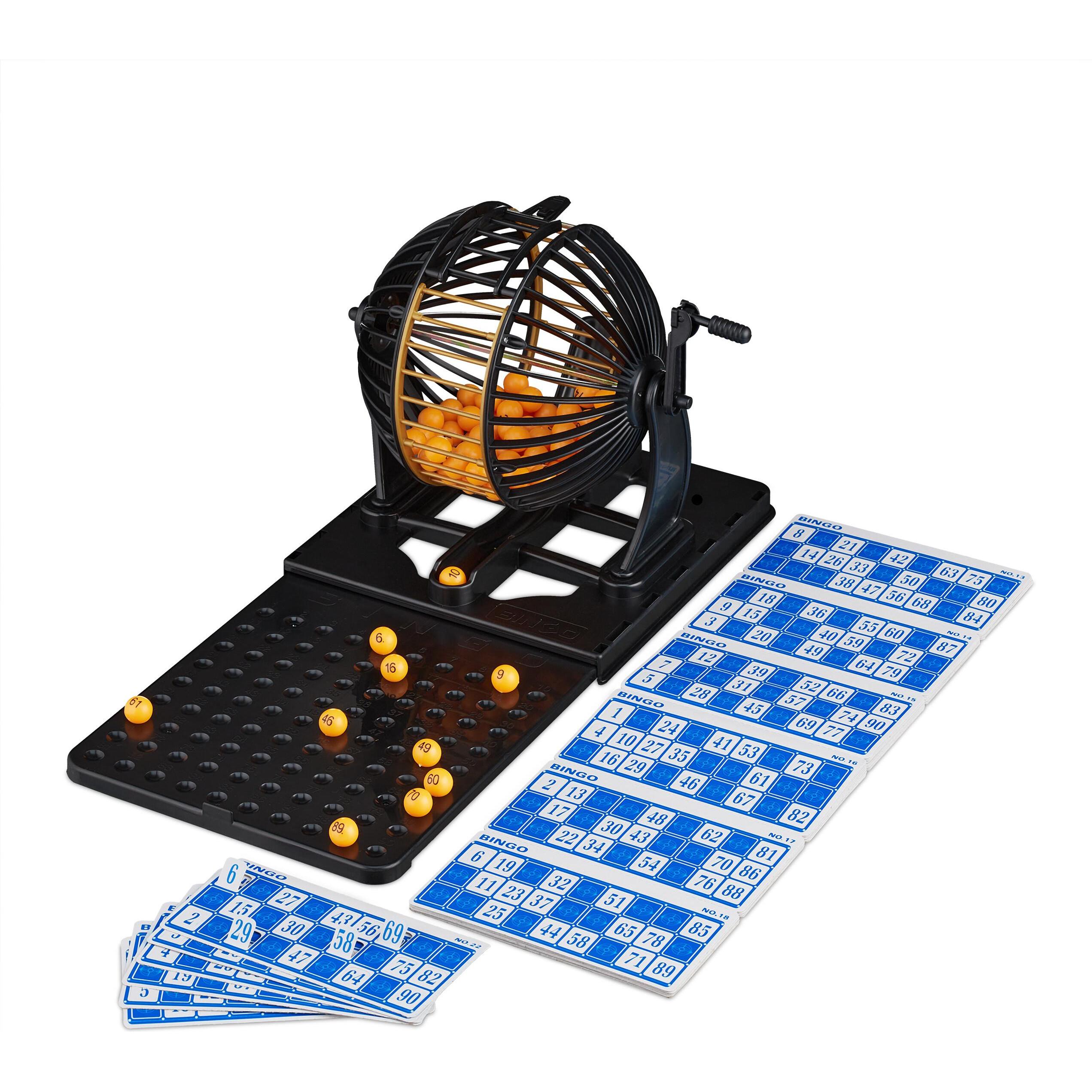 Relaxdays Bingo-Spiel Set